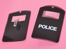 PLAYMOBIL X2 BOUCLIERS POLICIERS ANTI-ÉMEUTES AGENT DE POLICE BOUCLIER