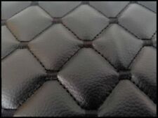 Tapis sur Mesure pour Camion Faux Cuir de Qualite Noir Style Eternel Classique