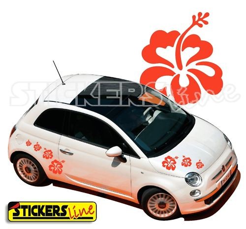 Adhésifs fleurs pour auto - adhésifs,