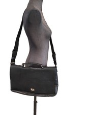 Très Beau Et Authentique Sac Cartable Cuir Noir Shinola Tbe 