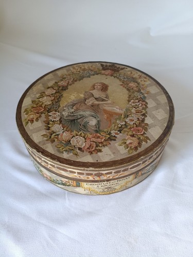 Ancien boîte chocolat - ancien, de