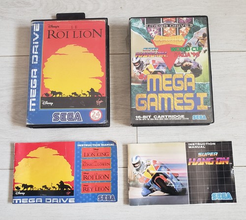 Lot boite notice sega - boite, et