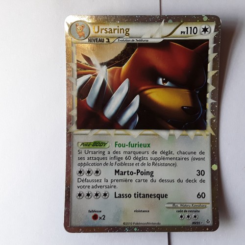 Carte pokémon ursaring - carte,