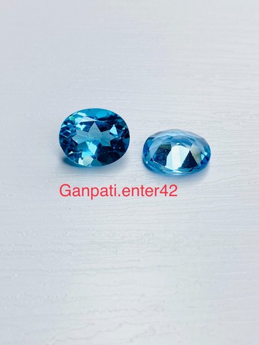Topaze bleu suisse facettes - bleu,