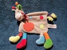 doudou plat girafe Zoé Kiabi Simba toys Etat neuf