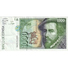 [#1292531] Spain, 1000 Pesetas, 1992-10-12, EF