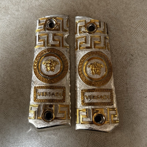 Versace colt 1911 gold - versace, gold/silver