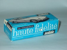 SOLIDO 139 MASERATI.5L  BOITE COPIE VIDE