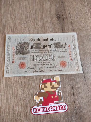 Ancien billet banque allemagne - banque,