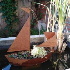 Bac plantes bateau voilier - bac, a