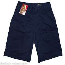 Bermuda short à pinces bleu marine homme CREEKS taille 34 FR