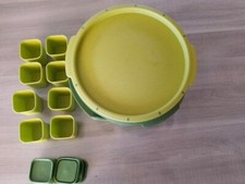 TUPPERWARE Micro Vap Vert  + 8 Ramequins 
