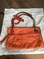 Sac Amelia Lanvin Cuir Orange