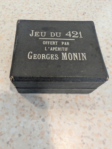 Ancienne boite jeu 421 - boite,