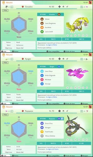 Groudon kyogre rayquaza - groudon,