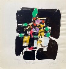 YANKEL (Jacques, pseudonyme de Jakob Kikoine) peintre, sculpteur et lithographe