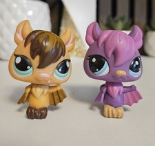 ✨️✨️Littlest Pet Shop LPS #1470 Bat ‘Special Edition’ + Bat Purple #1926
