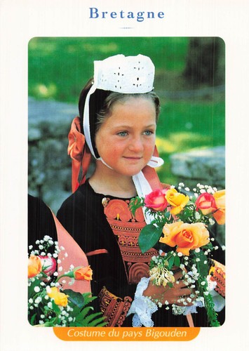 Bretagne costumes pays - bretagne,