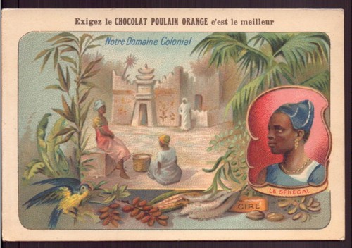 Chromo chocolat poulain - ",