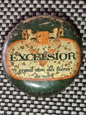 ancienne capsule de bière EXCELSIOR • BRASSERIE EXCELSIOR Lille Kronkorken
