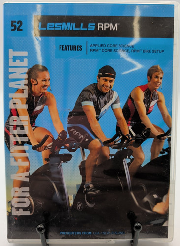 Les mills rpm dvd cd - les, 52