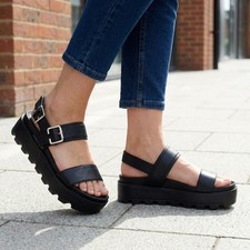 Sandales Plateforme À Talons