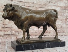 Bronze Bull Sculpture