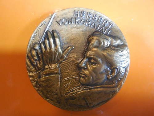 Médaille herbert von karajan - médaille,