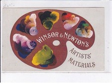 PUBLICITE : matériel de peinture (palette) Artist' material Winsor and Newton