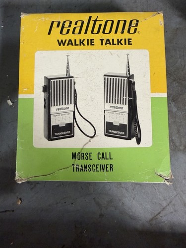 Vintage realtone walkie talkie - realtone,