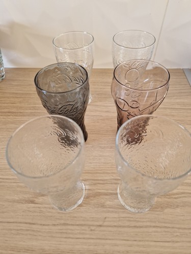 Lot verres verre coca - de, 6