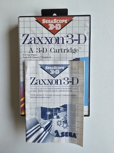 Zaxxon sega master - 🇺🇲,