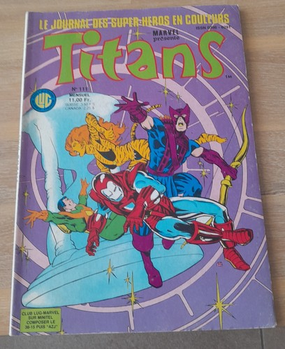 Titans 111 marvel - bd, le