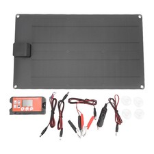Chargeur De Batterie Solaire 30 W Pour Voiture Moto Bateau Camping-Car Remorque