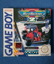 Micro Machines 2 Turbo Tournament Nintendo GameBoy FAH Complet