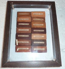 belle collection de bois