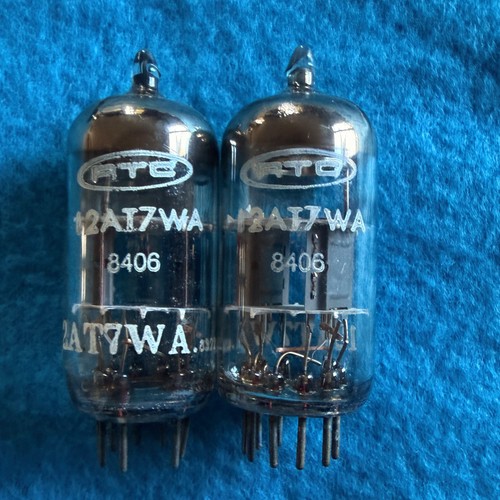 Rtc 12at7 tubes pair - rtc, wa