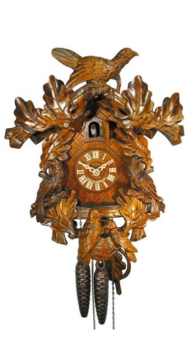 Pendule coucou oiseaux - pendule,