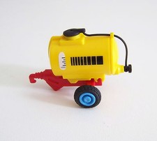 PLAYMOBIL (T4120) FERME - Remorque Citerne Jaune Tracteur Enfant 3066 Complète