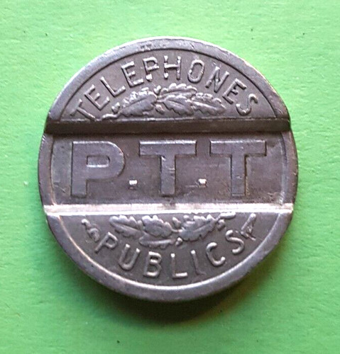 Piece jeton telephones - piece,