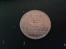 10 francs Turin 1930 argent TB