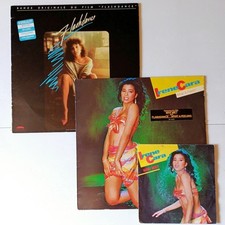 Irene Cara "Flashdance/What A Feelin +" Soundtrack, Lot De 3 Vinyl LP 33t/SP 45t