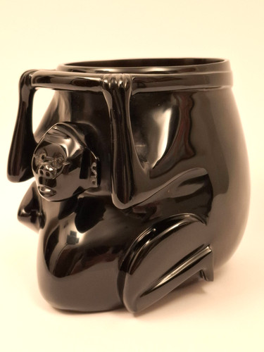 Vase singe pierre - singe, en