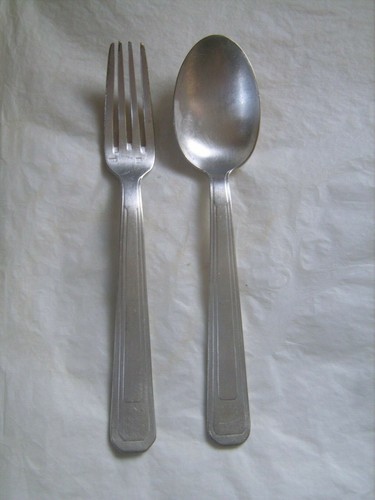 Duo une fourchette - duo, d'une