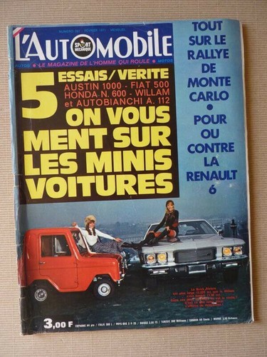 Automobile 297 renault 6 - l'automobile,