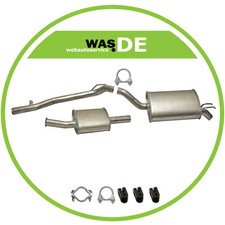 Silencieux central+arrière