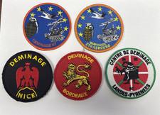 LOT de 5 Tissus DEMINAGE