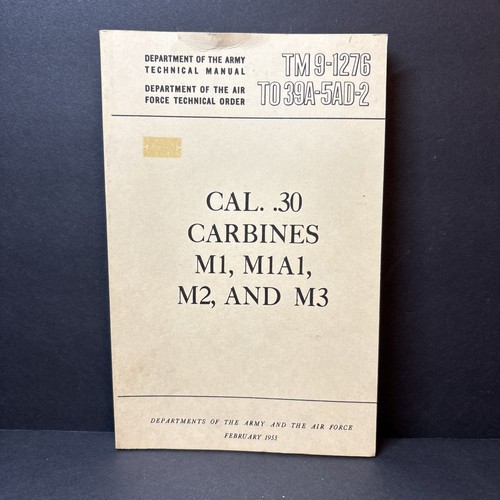 Cal carbines m1a1 m2 - cal., 30