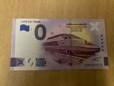 BILLET TOURISTIQUE 0 EURO ZÉRO EURO CITÉ DU TRAIN 2022