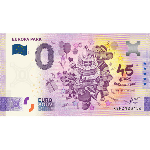 Billet souvenir 2020 - billet,